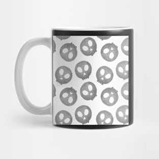 Watercolor pattern with skulls Mug